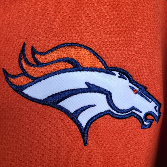 Denver Broncos NFL G-lll Jacket Men's L Orange Knit Fleece Lined Full Zip NWOT - Picture 4 of 14